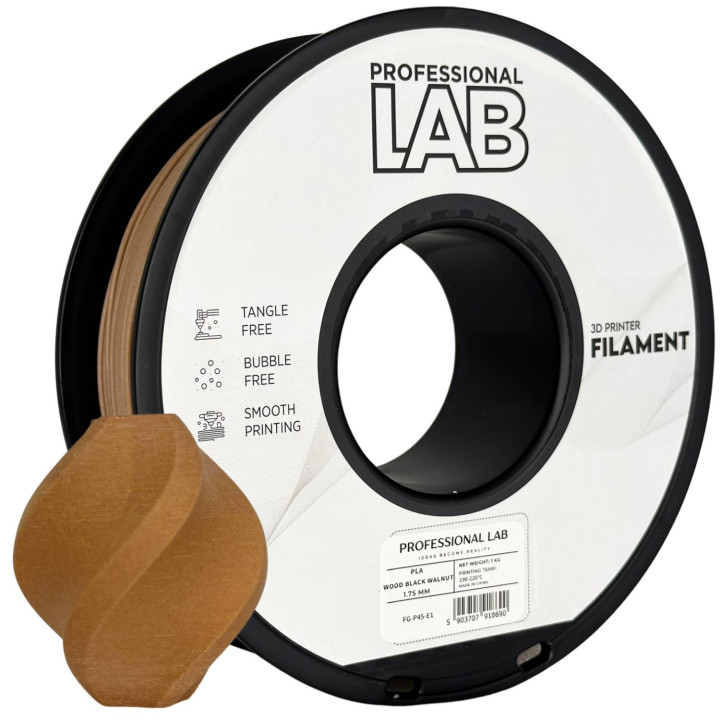 PLA fa fekete dió | Smart Print