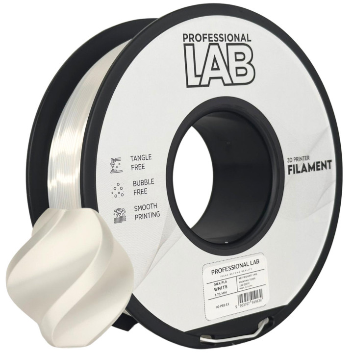 Silk PLA alb | Smart Print