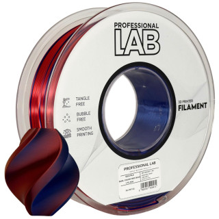 Silk PLA Dual Color roșu albastru | Smart Print