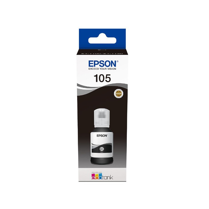 Epson original ink C13T00Q140, 105, black, 140ml