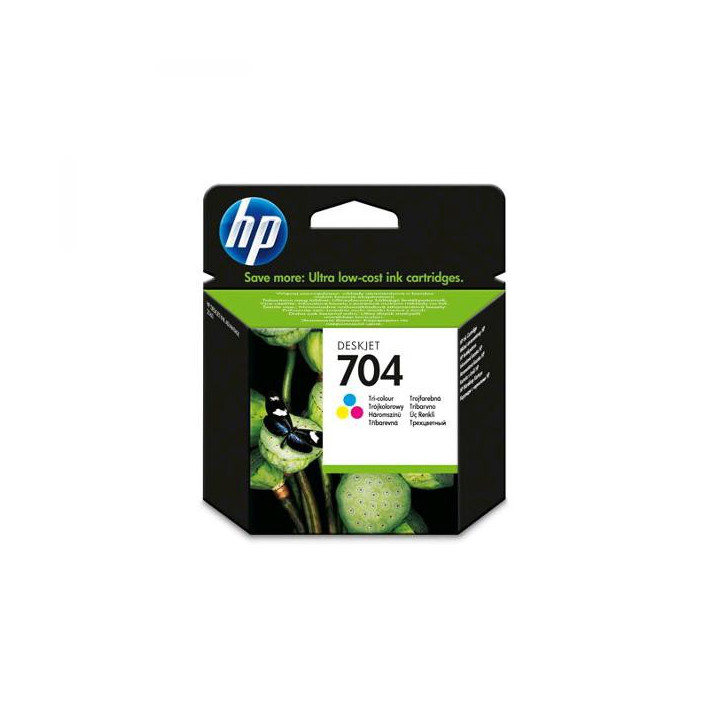 HP original ink CN693AE, HP 704, color, 200str., 5,5 mlml
