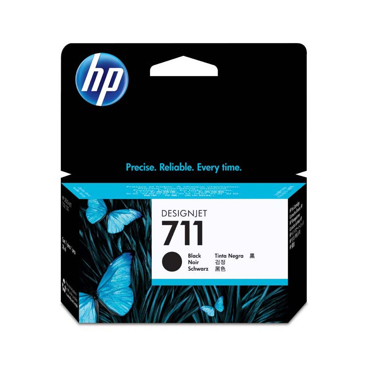 HP original ink CZ129A, HP 711, black, 38ml