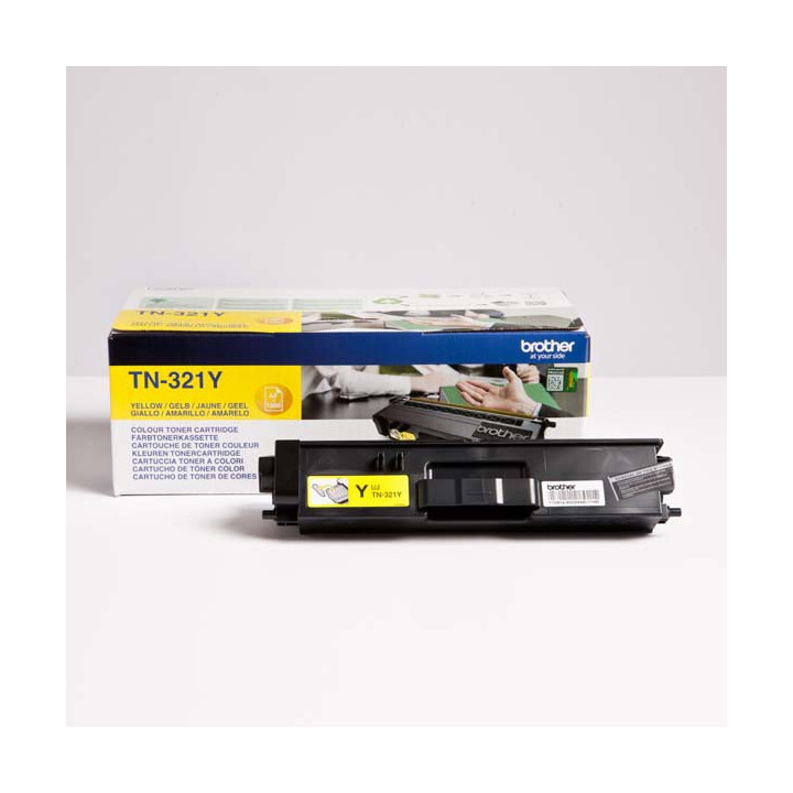 Brother original toner TN-321Y, yellow, 1500str.