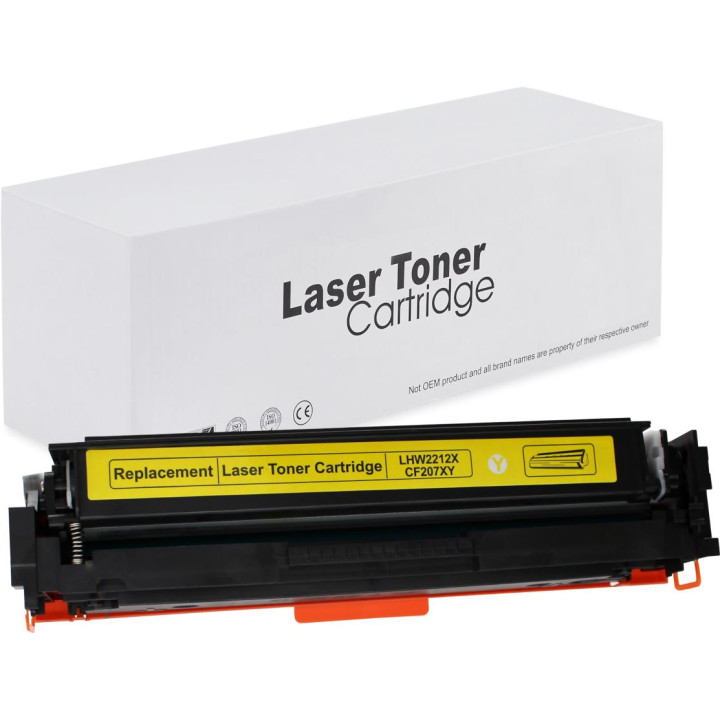 Toner HP-207XY.K | fără cip | W2212X