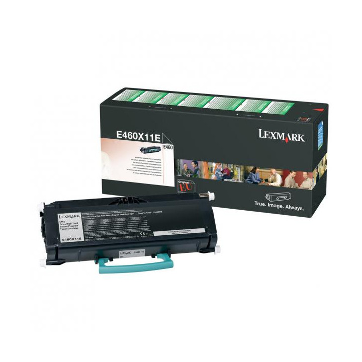 Обновен тонерен пълнеж E460X11E, 15000 листове за принтери Lexmark