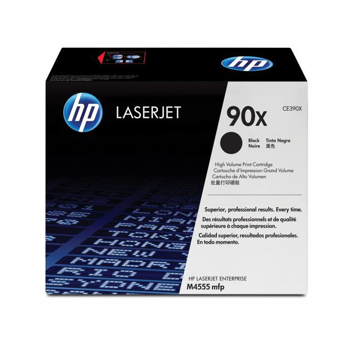 Refill toner cartridge CE390X, 24000 pages for HP printers