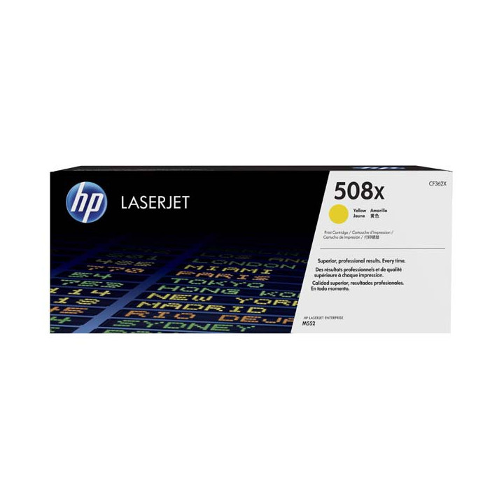 Încărcătură toner compatibilă CF362X, 508X, 0455C001, CRG040HY, 9500 filelor pentru imprimante HP (Orink white box)