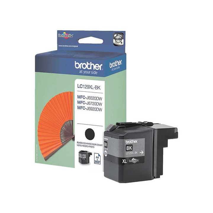 Компатибилен мастилен пълнеж LC129XLBK, 58ml за принтери Brother (BULK)