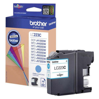 Încărcătură cerneală compatibilă LC223C, XL, 10ml pentru imprimante Brother (BULK)