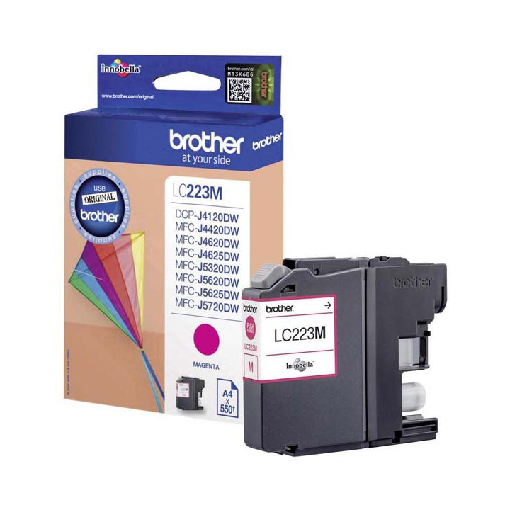 Încărcătură cerneală compatibilă LC223M, XL, 10ml pentru imprimante Brother (BULK)