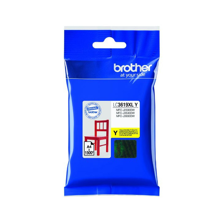 Încărcătură cerneală compatibilă LC3619XLY, 18ml pentru imprimante Brother (BULK)