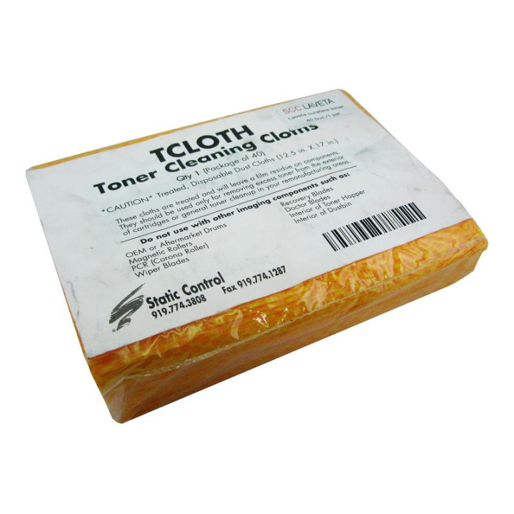 Laveta curatare toner (galben / portocaliu)