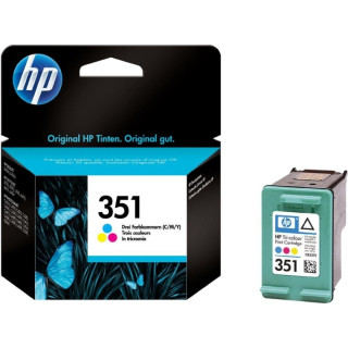HP 351 Színes Eredeti Tinta Patron DJ D4260|4360|J5730|5780|6480|PS C4205|4272|4280|4480|5280 "CB337EE"