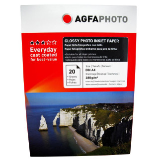 Hartie foto Agfa Glossy A4, 180 g/mp