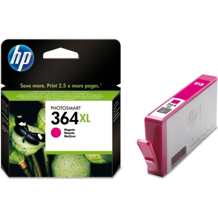Cartus Cerneala Original HP Magenta, nr.364XL, pentru PhotoSmart 7510|C5380|6380|D5460|7560, , (timbru verde 0.15 lei), "CB324EE