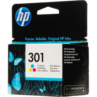 Cartus Cerneala Original HP Color, nr.301, pentru DJ1000|1050|1055|2050|3050, , (timbru verde 0.15 lei), "CH562EE"