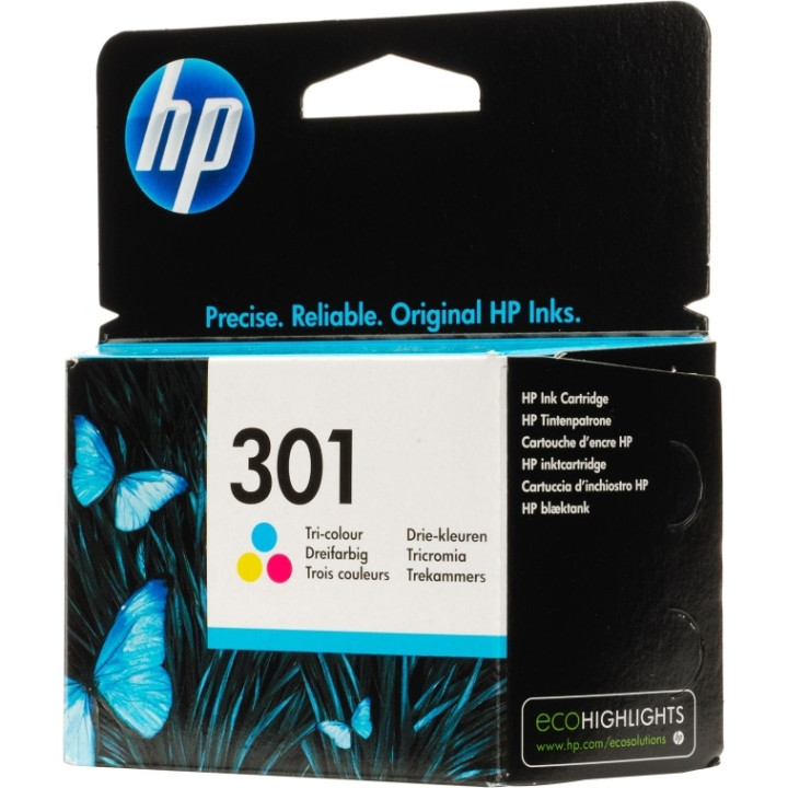 Original HP Ink Cartridge Color No. 301 for DJ1000|1050|1055|2050|3050 "CH562EE"