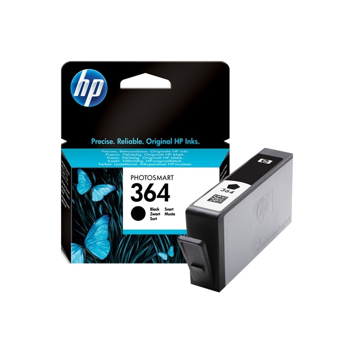 Cartus Cerneala Original HP Black, nr.364, pentru DJ3070|3250|OJ5510|5514|5515|6510|7510, , (timbru verde 0.15 lei), "CB316EE"