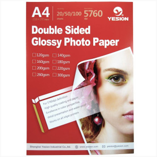 Hartie foto Yesion Waterproof Matte A4, 220 g/mp, 20 coli/pachet