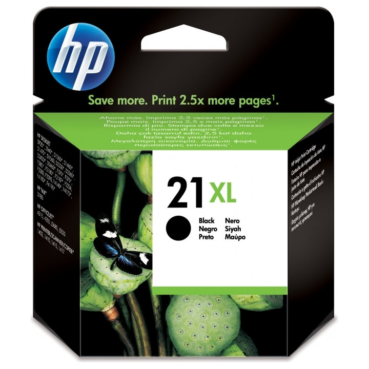HP 21XL Fekete Eredeti Tinta Patron DJ3920|3940|D1360|14xx|F2180|2275|22xx "C9351CE"