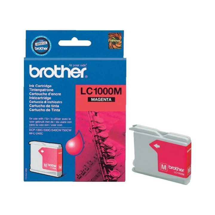 Картридж за мастило Original Brother Magenta LC1000M за DCP-130C|330C|540 400 "LC1000M"