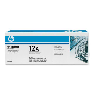 HP 12A Fekete Toner (Eredeti) LaserJet 1010|1012|1015|1018|1020|1022|3015|3020|3030|3050|3052|3055|M1005|M1319F 2K "Q2612A"
