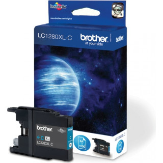 Оригинален мастилен картридж Brother Cyan LC1280XLC за DCP-J525|J725|J925|MFC-J430|J5910|J625|J6510|J6910 1.2K "LC1280XLC"