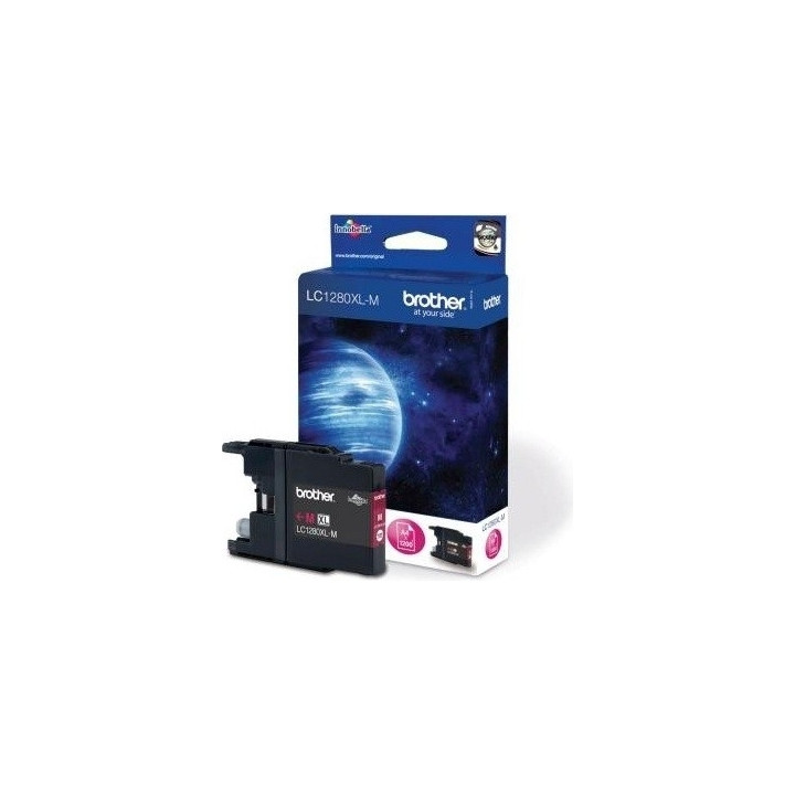 Оригинален мастилен картридж Brother Magenta LC1280XLM за DCP-J525|J725|J925|MFC-J430|J5910|J625|J6510|J6910 1.2K "LC1280XLM"