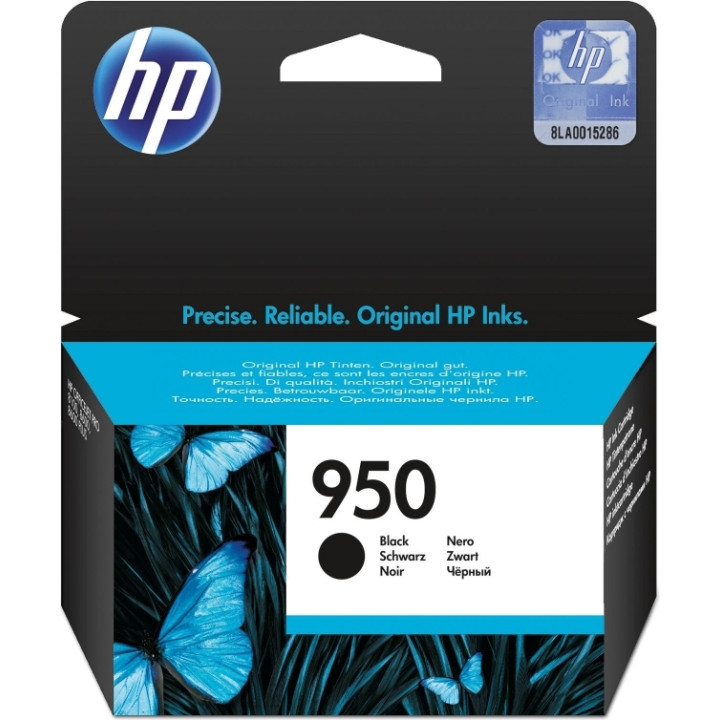 Original HP Black Ink Cartridge No. 950 for OfficeJet Pro 251 | 276 | 8100 | 8600 "CN049AE"