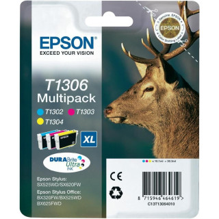 Комбо пакет оригинални Epson CMY T13064010 за STYLUS SX525 "C13T13064010"