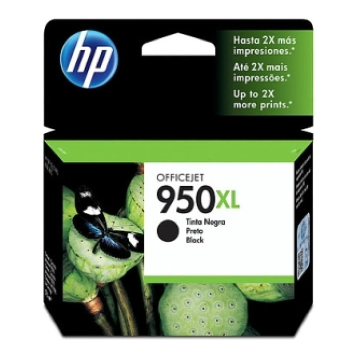 Original HP Black Ink Cartridge No. 950XL for OfficeJet Pro 251|276|8100|8600 "CN045AE"