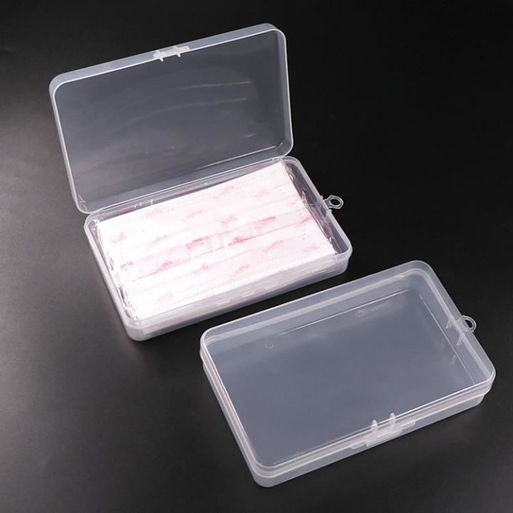 Cutie pentru pastrare transparenta Super Clear, cu carlig, pentru COPII, 170x108x35mm