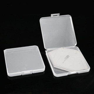 Cutie pentru pastrare transparenta Super Clear, KN95, 130x130x15mm
