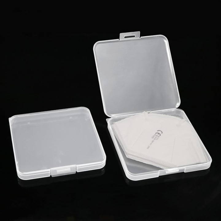 Cutie pentru pastrare transparenta Super Clear, KN95, 130x130x15mm