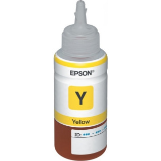 Eredeti Epson T66444A sárga tintapatron L100|L120|L200|L110|L210|L220|L300|L355|L550 "C13T66444A" (RAPO)