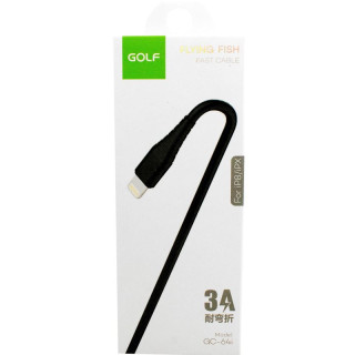 Cablu USB la USB Lightning fast charging negru