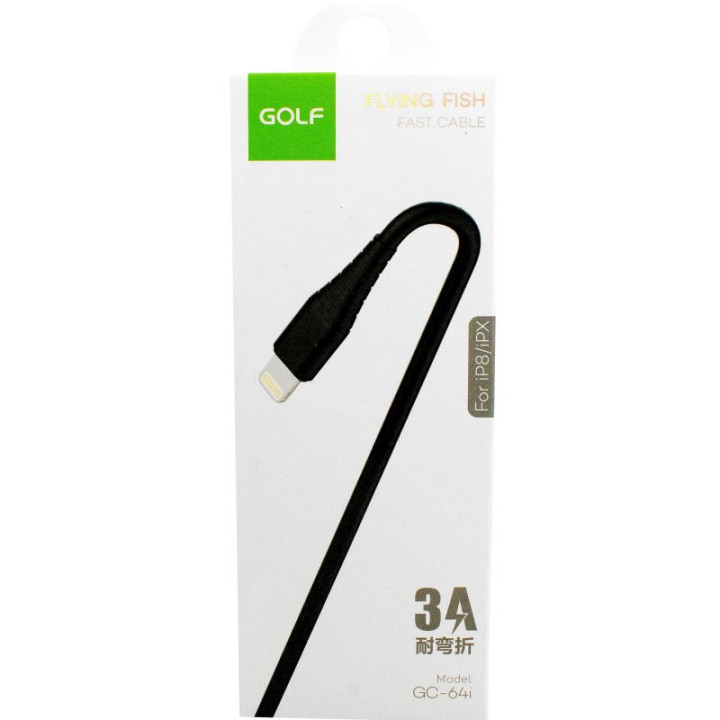 Cablu USB la USB Lightning fast charging negru