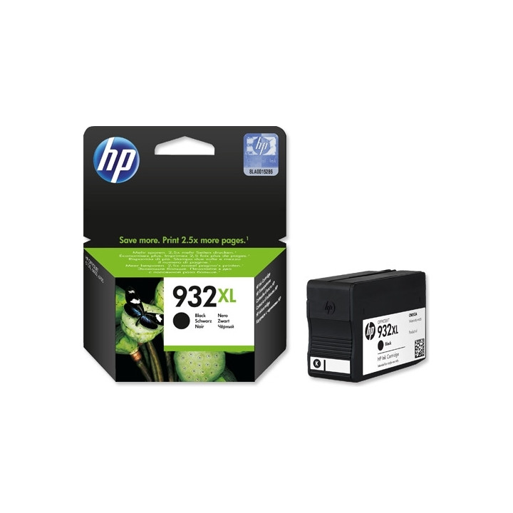 Original HP Black Ink Cartridge No. 932XL for OfficeJet 6600 | 6700 | 7110 "CN053AE"