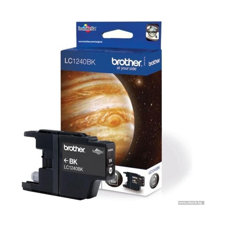 Оригинален мастилен картридж Brother Black LC1240BK за DCP-J525W|J725|J925|MFC-J430|J625|J5910|J6510|J6910 600 "LC1240BK"