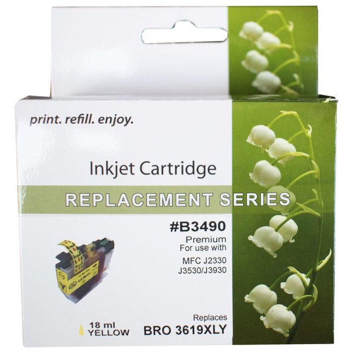 Cartus cerneala compatibil cu Brother 3619XL yellow