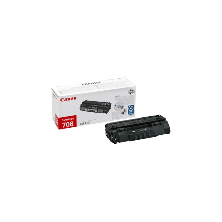 Оригинален тонер Canon Black CRG-708 за LBP-3300|LBP-3360 2.5K "CR0266B002AA"