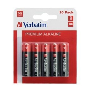 Baterii alcaline Verbatiml LR6 10 buc/blister