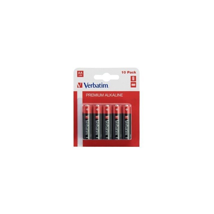 Baterii alcaline Verbatiml LR6 10 buc/blister