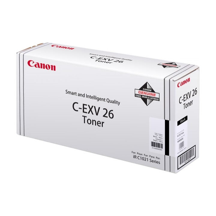 Toner Original Canon Black, EXV26BK, pentru IR C1021I|IR C1028I|IR C1028IF, 6K,NOPP, "CF1660B006AA"