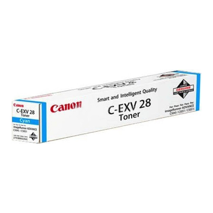 Toner Original Canon Cyan, EXV28C, pentru IR C5045|IR C5045I|IR C5051|IR C5051I, 38K,NOPP, "CF2793B002AA"