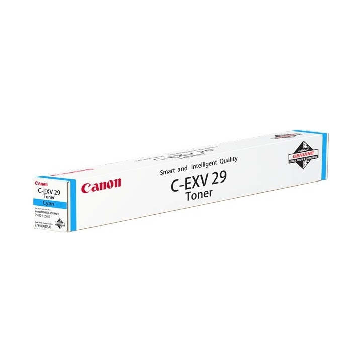 Original Canon Cyan Toner EXV29C for IR Advance C5235I | IR Advance C5240 | IR C5030 | IR C5030I | IR C5035 | IR C5035I, 27K, NO