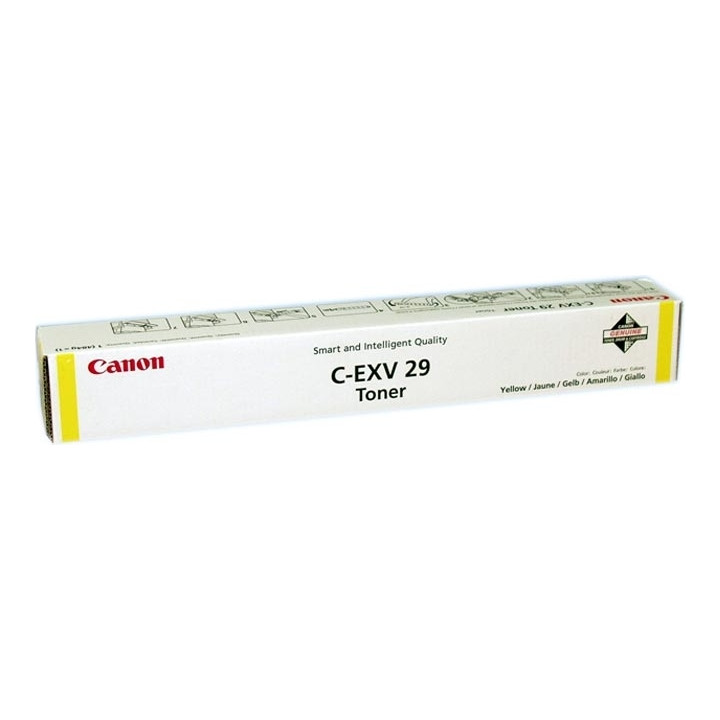 Eredeti Canon EXV29Y sárga toner IR Advance C5235I|IR Advance C5240|IR C5030|IR C5030I|IR C5035|IR C5035I 27K, NOPP "CF2802B002A