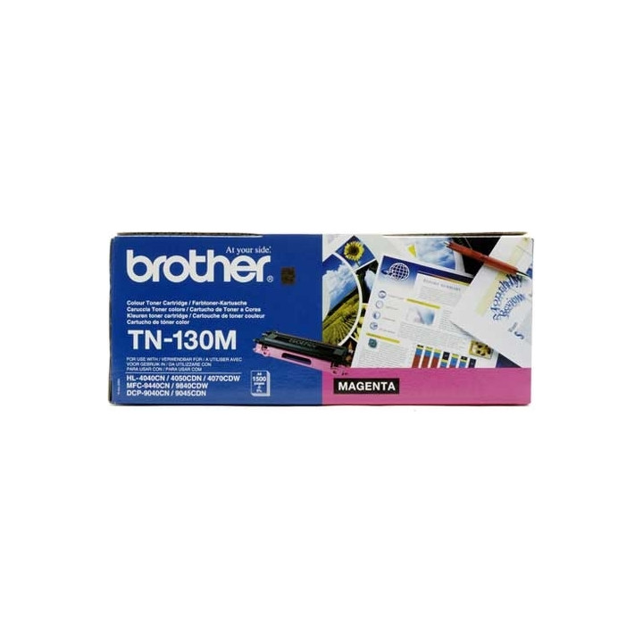 Eredeti Brother Magenta Toner TN130M MFC-9440|9450|9840|9040|HL-4070|4040|4050 1.5K, "TN130M"
