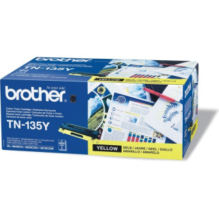 Eredeti Brother sárga toner TN135Y MFC-9440|9450|9840|9040|HL-4070|4040|4050 4K, "TN135Y"
