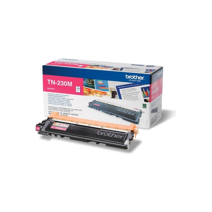 Toner Original Brother Magenta, TN230M, pentru HL-3040|3070|DCP-9010|MFC-9120|9320, 1.4K,"TN230M"
